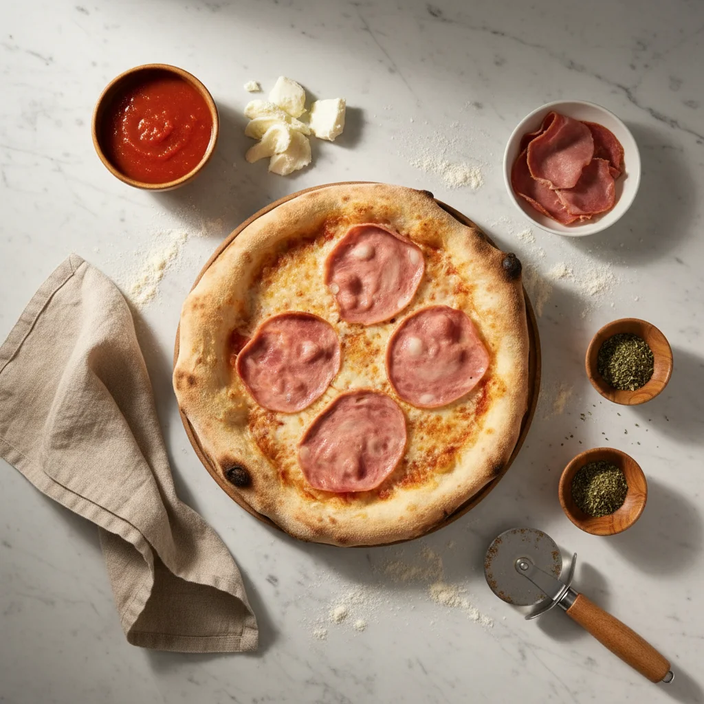 Chi Carbonara Pizza