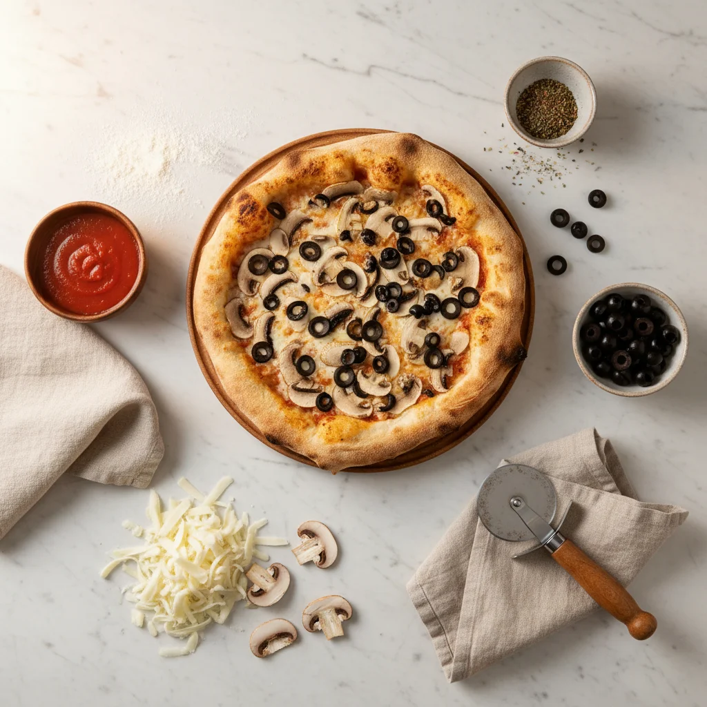 Chi Mushroom Pizza