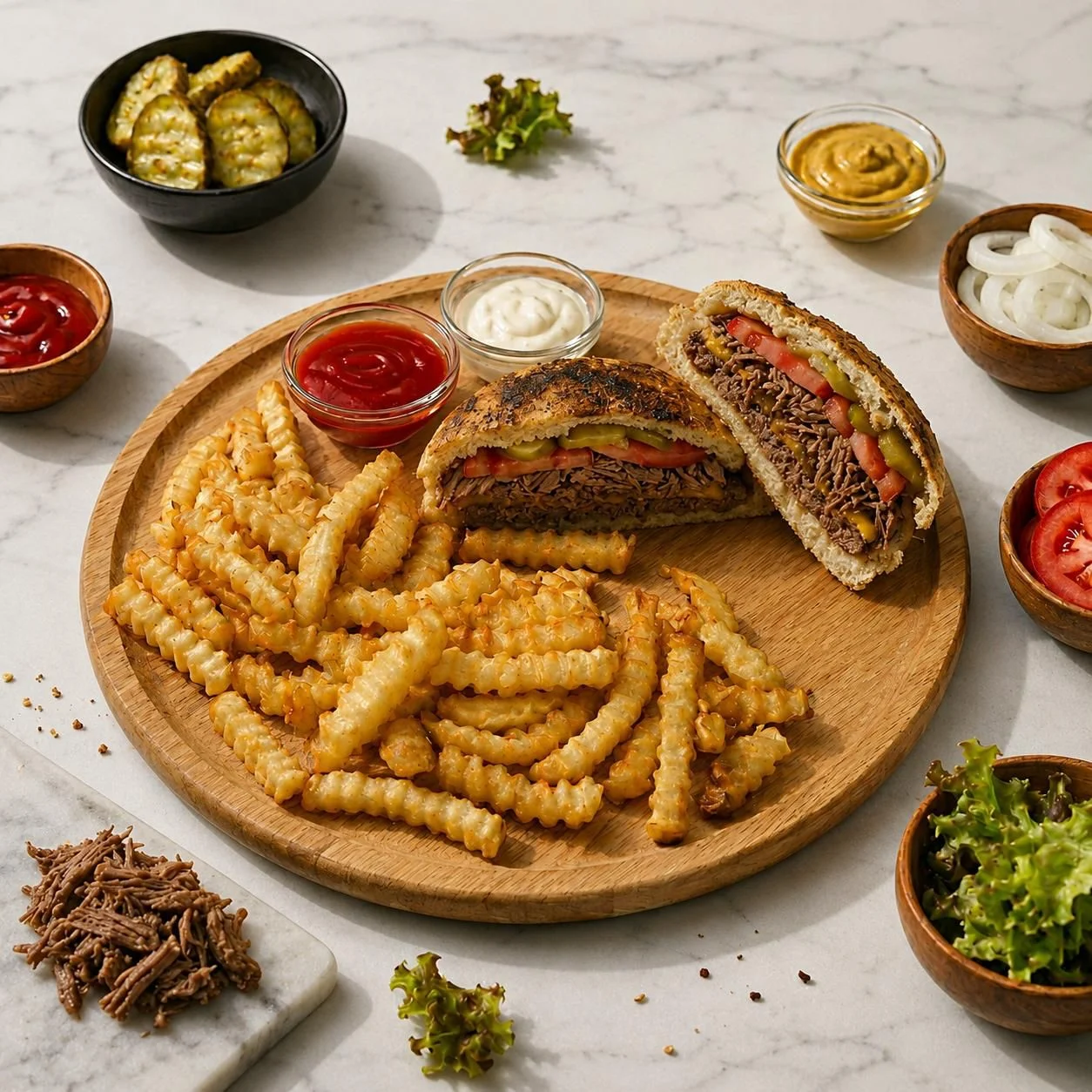 ARABIAN BEEF BURGER