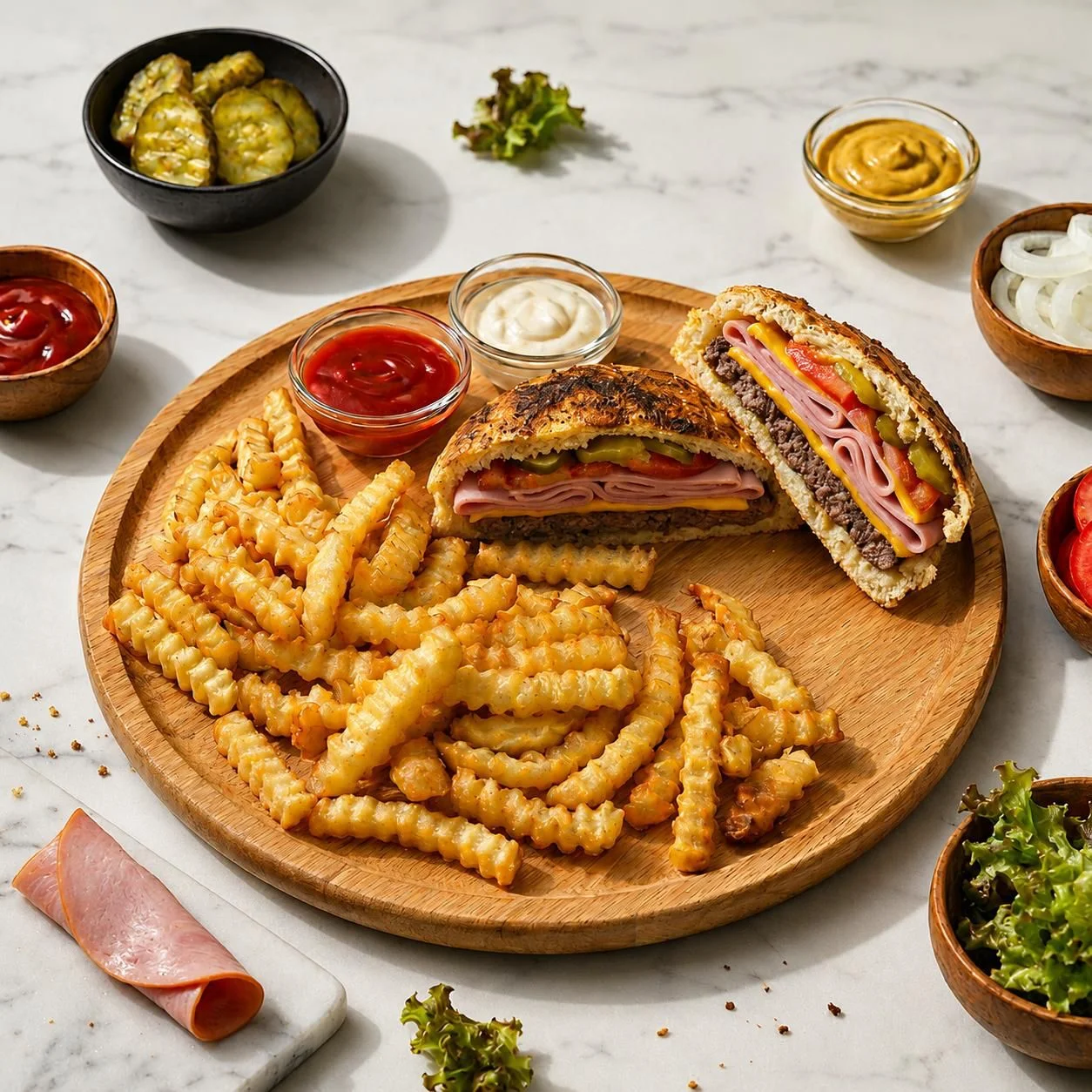 CARBONARA BURGER