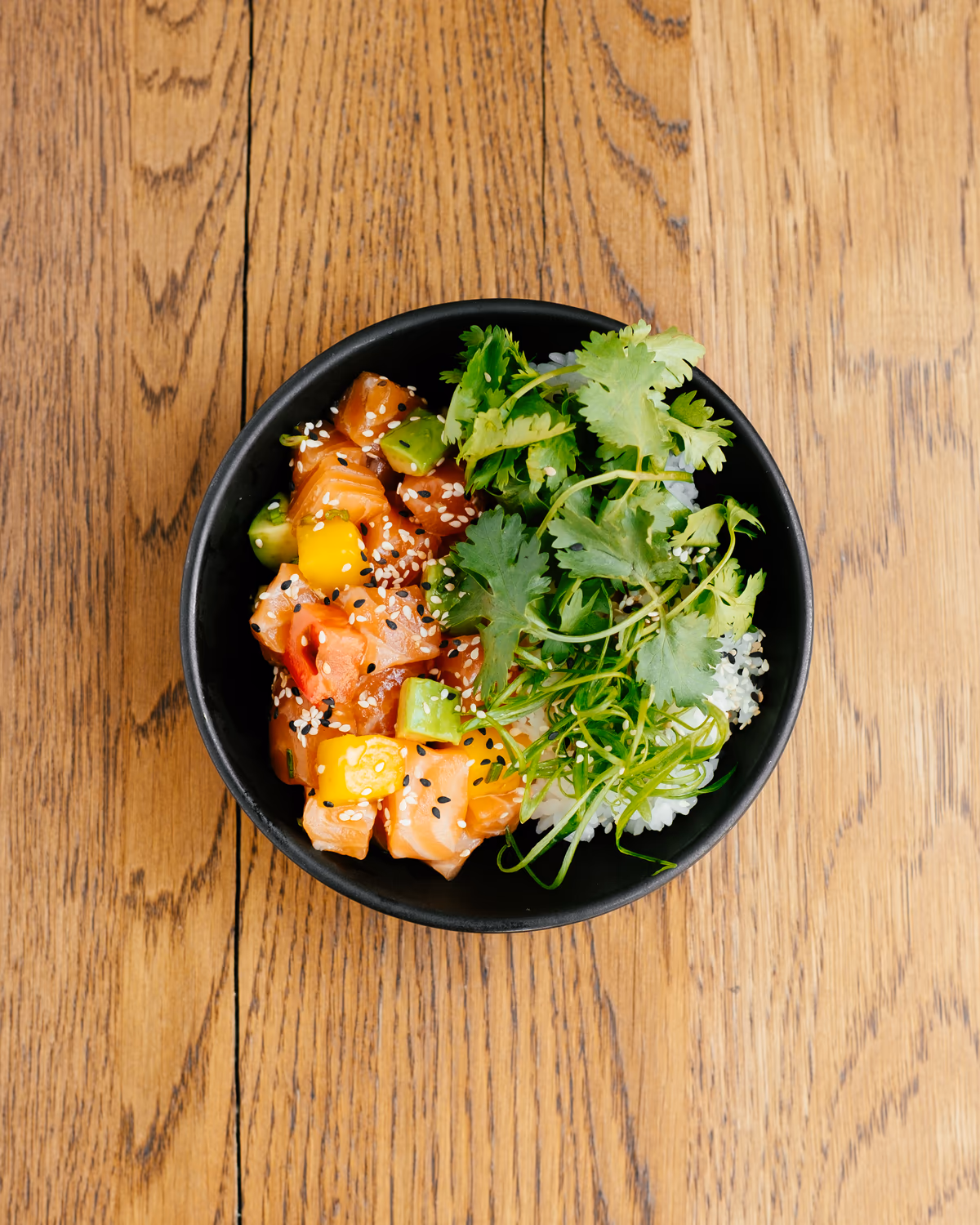 SALMON + AVOCADO POKE