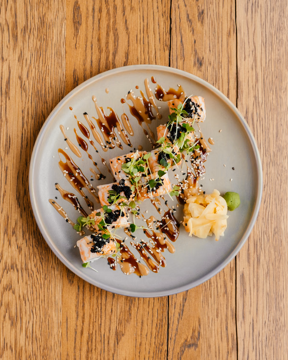 SHRIMPS AND TUNA